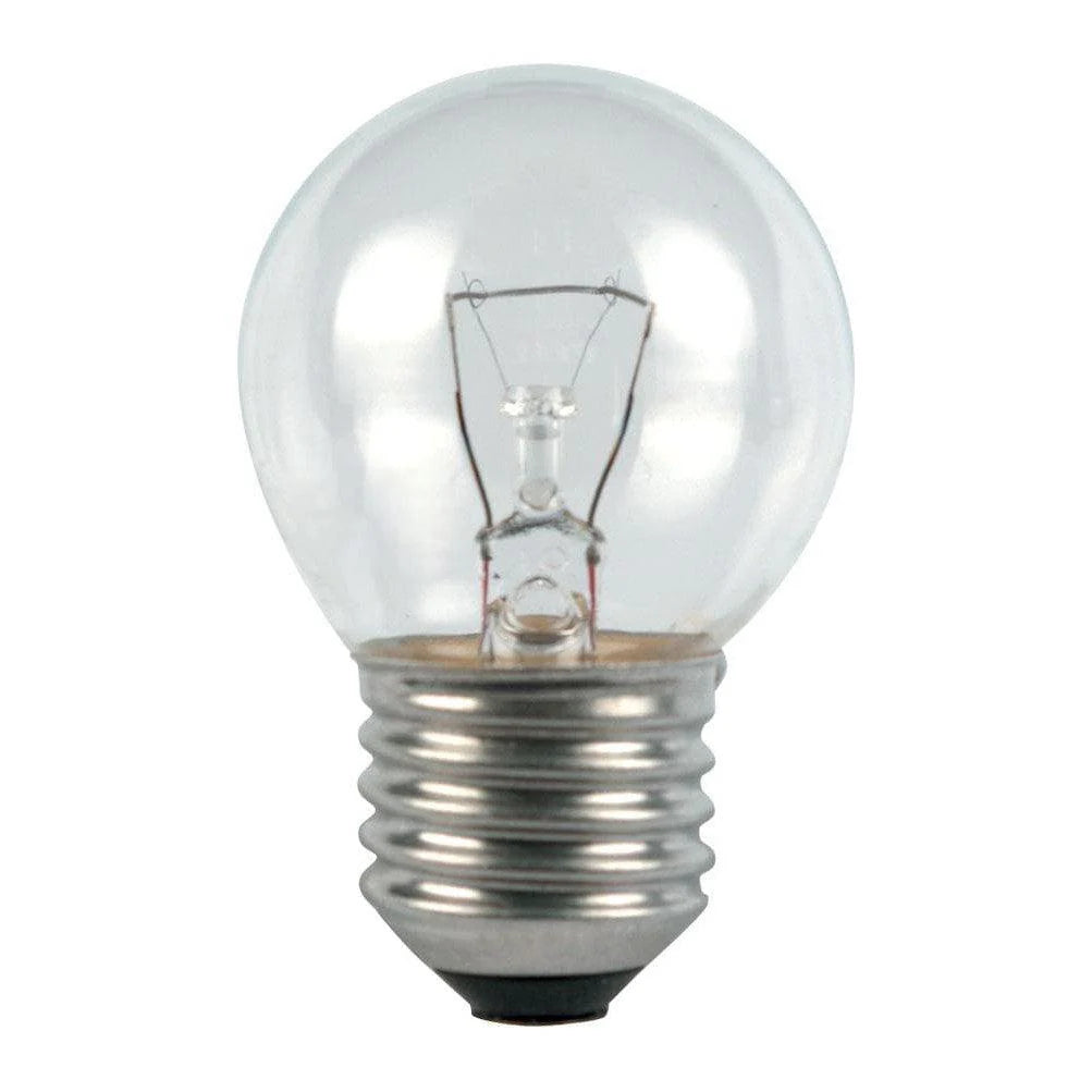 25 Watt G45 Incandescent Glass Filament Bulb