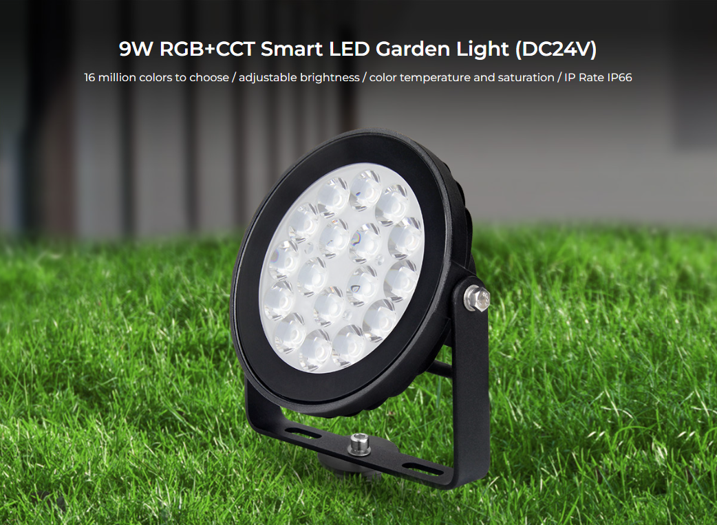 9W RGB+CCT Smart LED Garden Light (DC24V)