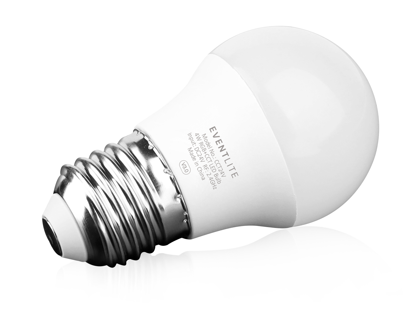 EventLite DC24v E27 4W Colour Controllable LED Smart Bulb