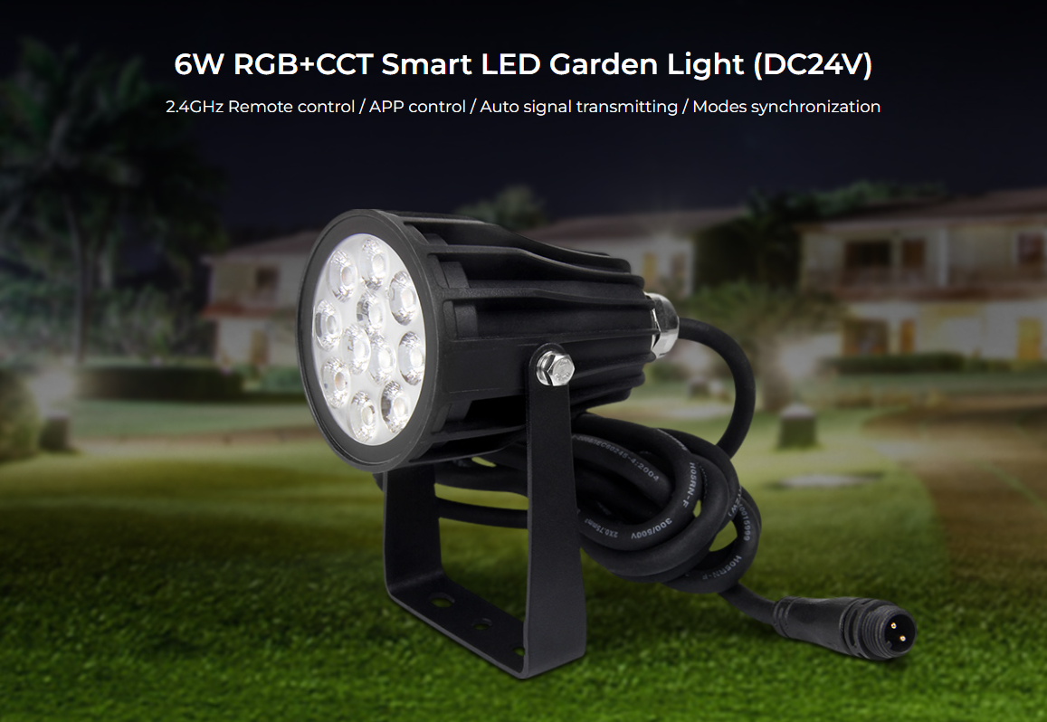 6W RGB+CCT Smart LED Garden Light (DC24V)