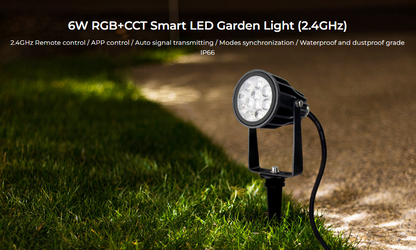 6W RGB+CCT Smart LED Garden Light (DC24V + 2.4GHz)