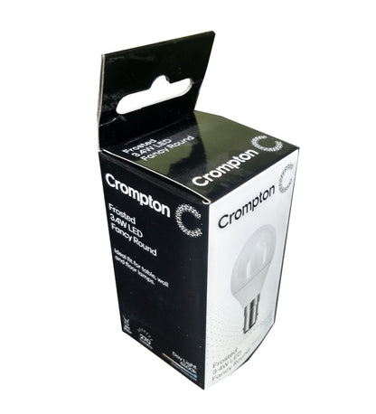 Crompton 3.4 Watt Cool White Fancy Round LED Bulb