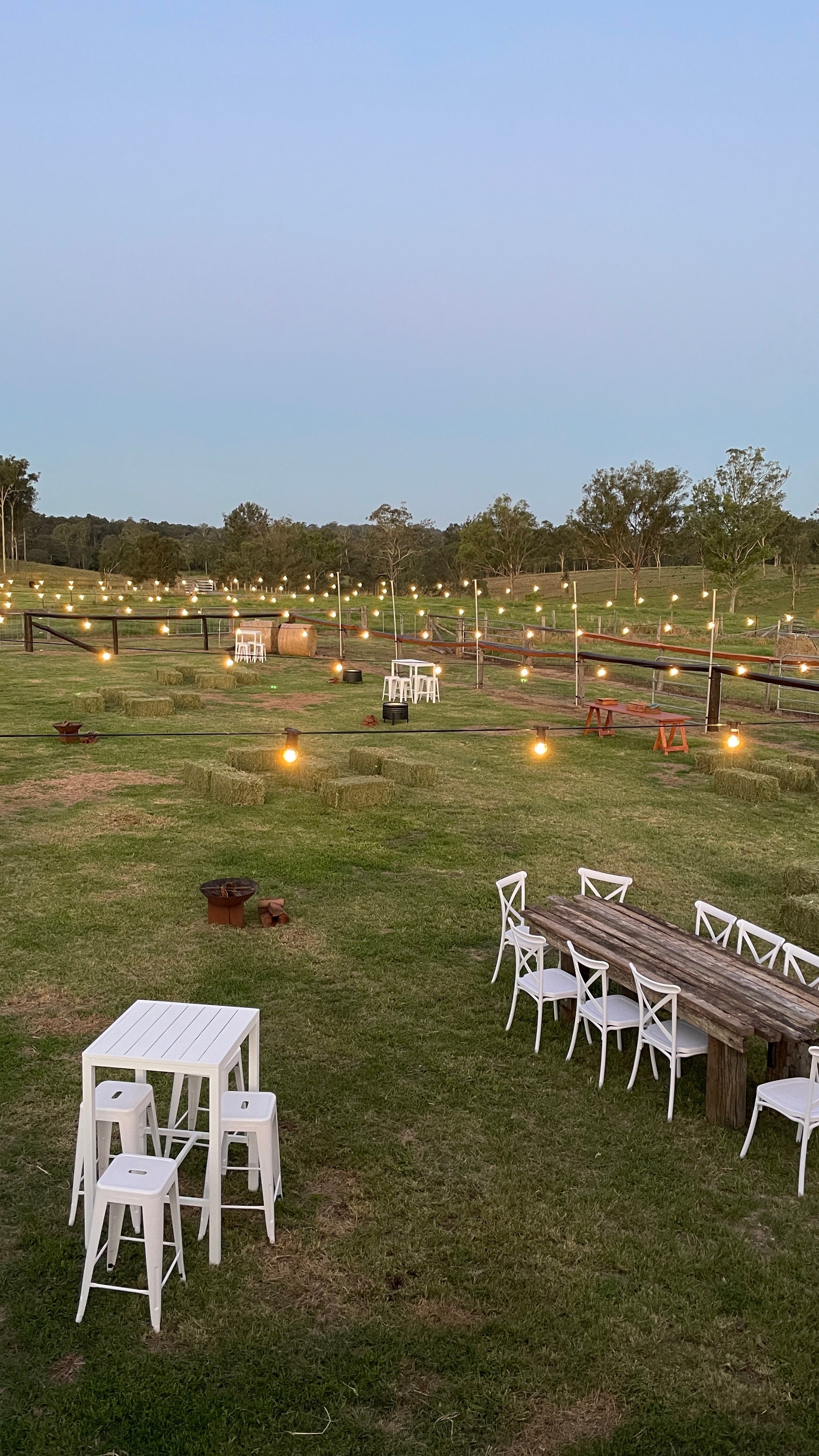 20m Vintage Festoon Kit with Bulbs – Brisbane Event Lighting