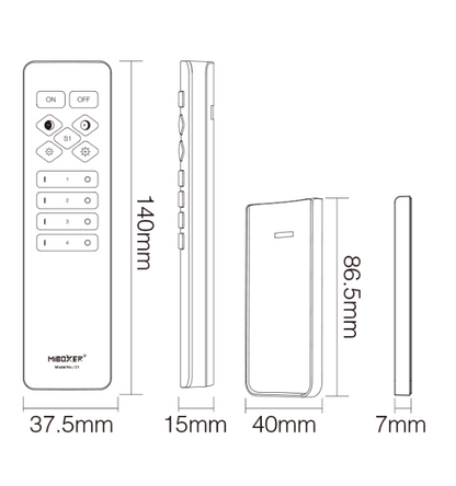 Multi-Channel Dimmer Remote